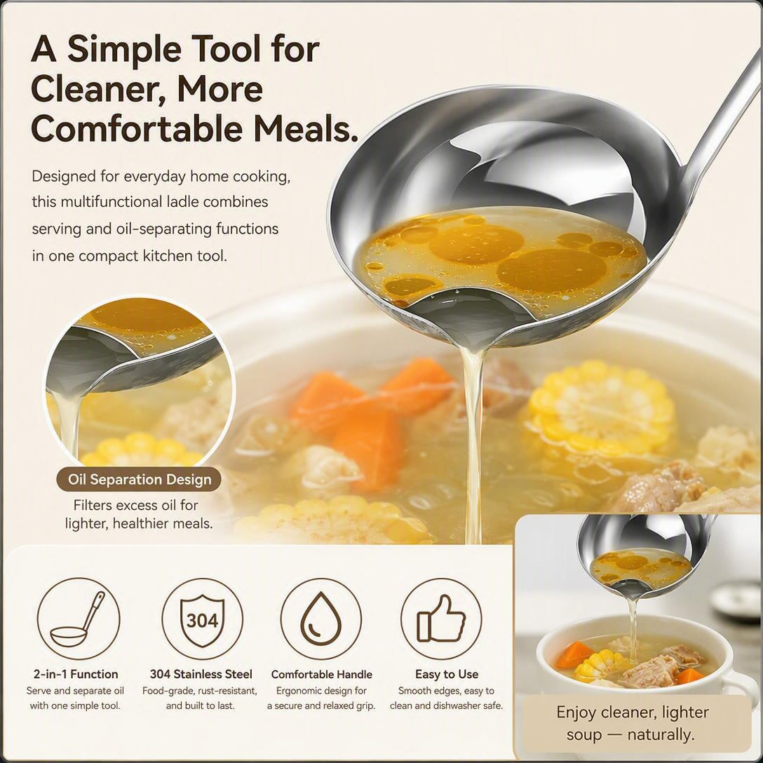 Household Oil Water Separator Ladle