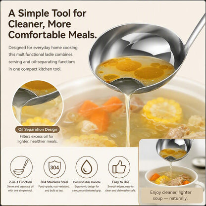 Household Oil Water Separator Ladle