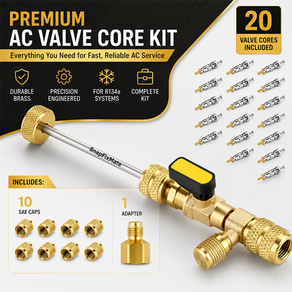 🔥Limited Time 50% Off✨Professional AC Valve Core Remover & Installer Kit