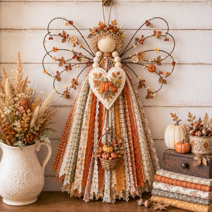 🪽 Angel Fabric Hanging DIY Kit – Create a Beautiful Handmade Angel Decoration