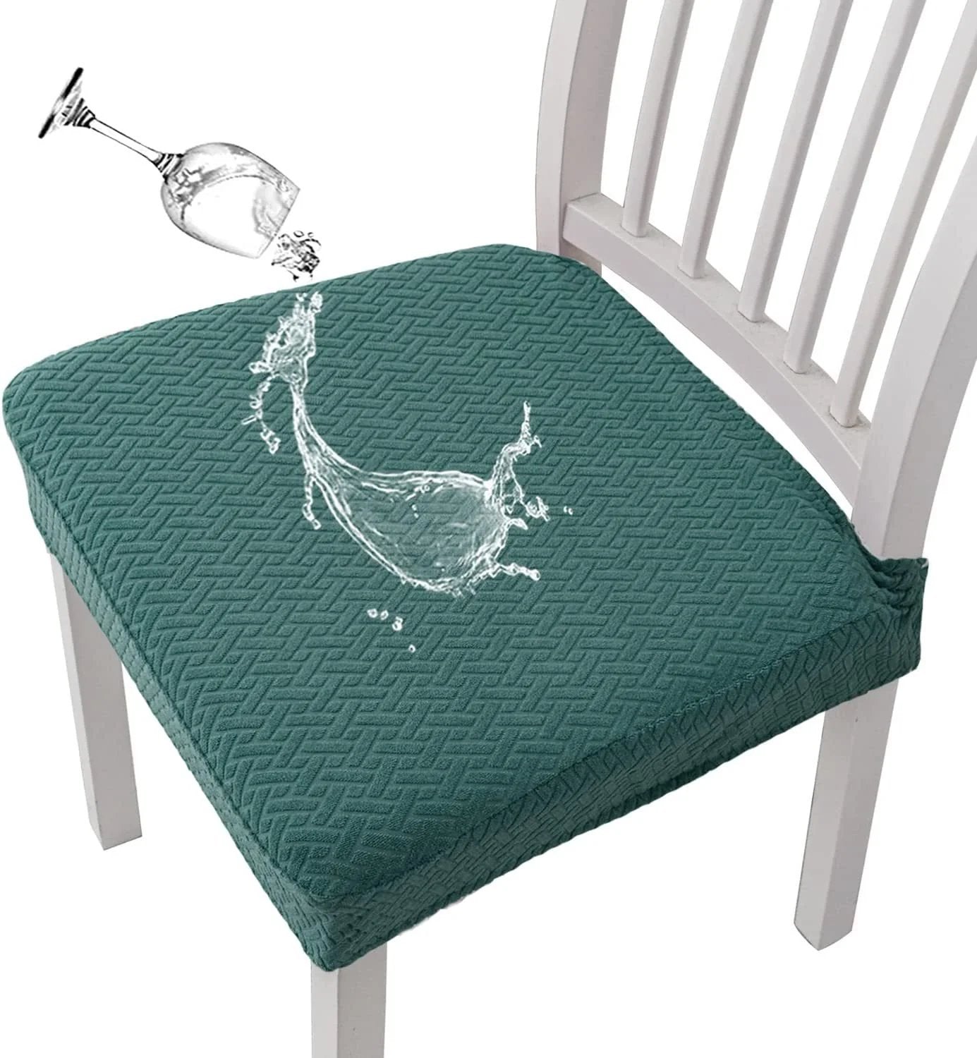 🎅🔥 Waterproof Jacquard Chair Covers! Durable, Stylish & Easy-Clean 🪑✨
