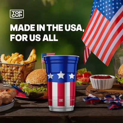 🇺🇸 250th Anniversary Patriotic Aluminum Party Cups (20oz)