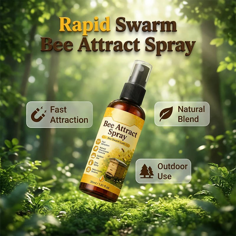 🔥HOT SALE 49% OFF🐝Natural Outdoor Bee Attractant Spray✨