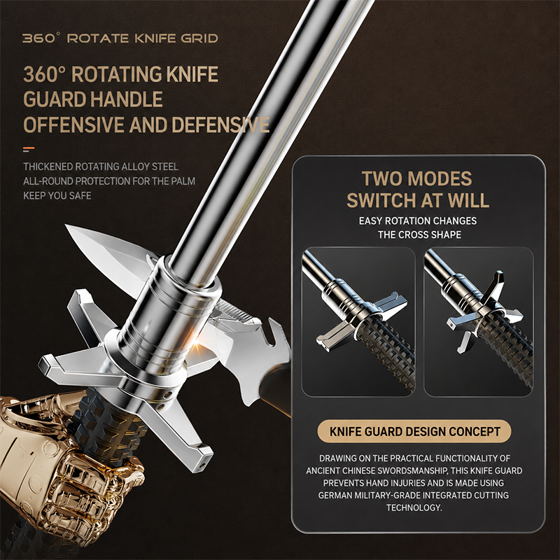 🛡️ Tactical Telescopic Staff