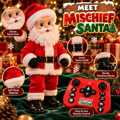 🎅 CHRISTMAS SPECIAL: Remote-Controlled Santa Claus – Moving Arms, Festive Surprises & Family Holiday Fun! 🎄🎁
