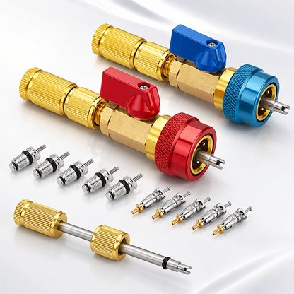 🔥Limited Time 50% Off✨Professional AC Valve Core Remover & Installer Kit