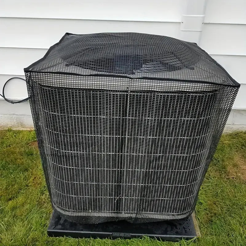 ❄️ Heavy-Duty Mesh AC Cover – All-Season Outdoor Protection