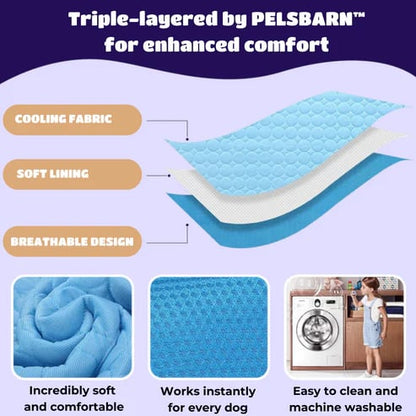 🔥🔥Hot Sale 🧊Dog Cooling Mat (4x more effective)
