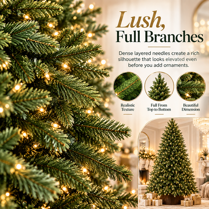 🎅Christmas String Lights – Warm White or Multicolor Holiday Tree Lights💖