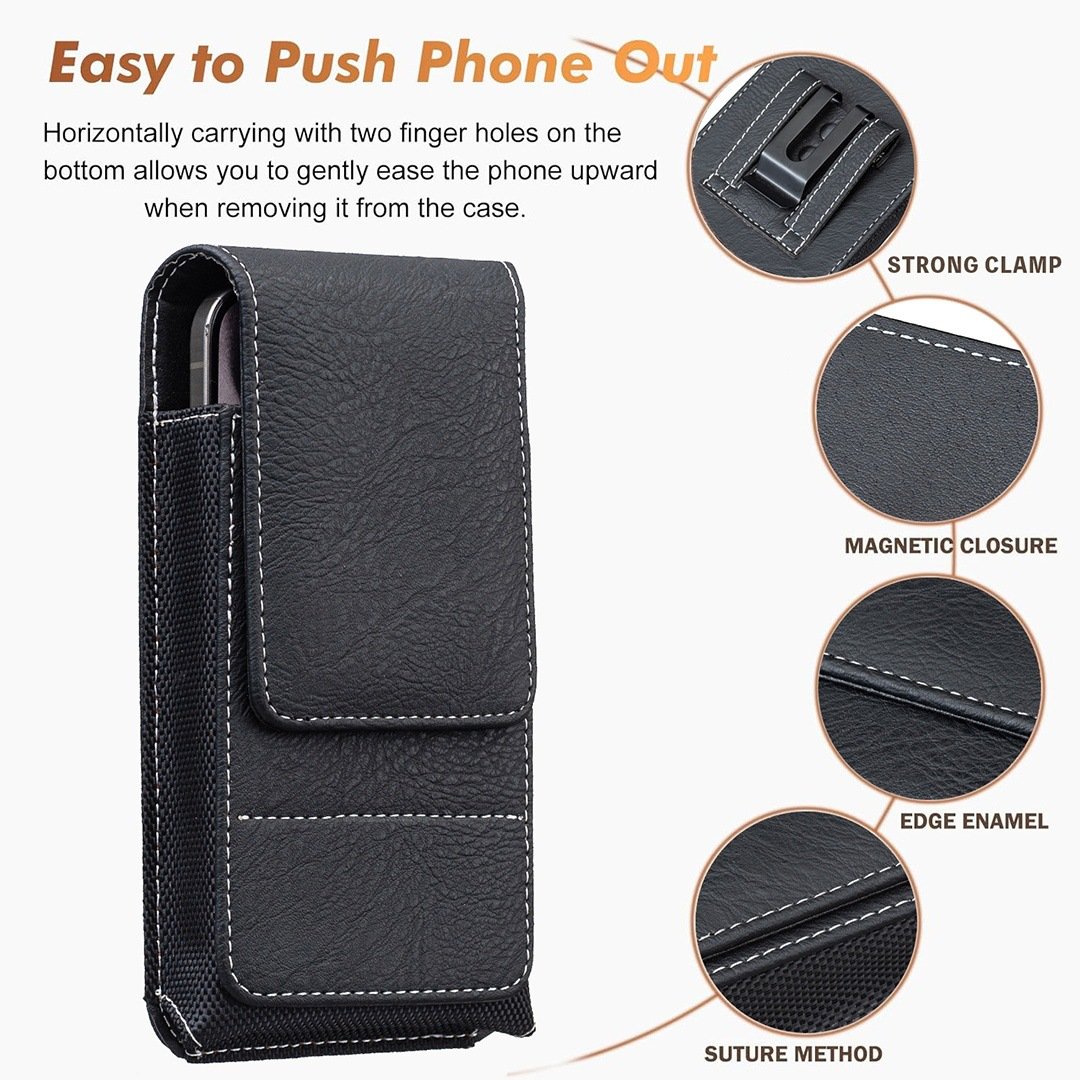 📱 Hands-Free Waist Phone Pouch – Secure Belt Case For Travel & Outdoors