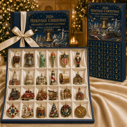 ⏰ Limited anniversary edition✨49% OFF!🔥America 250th Anniversary Heritage Christmas Advent Calendar