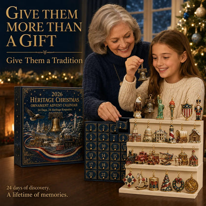 ⏰ Limited anniversary edition✨49% OFF!🔥America 250th Anniversary Heritage Christmas Advent Calendar