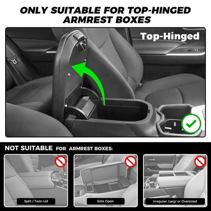 Multifunctional PU Leather Car Armrest Box Mat🚗