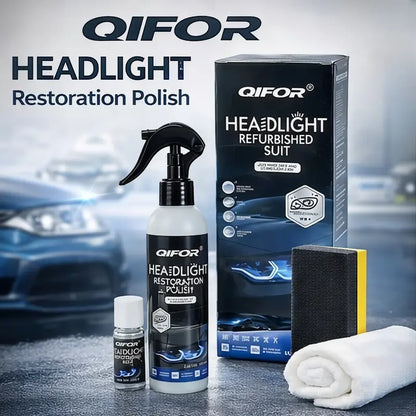 🔥🚗 Car Headlight Repair Fluid✨ – Specially Designed for Oxidized, Yellowed, and Blurry Headlights 💡