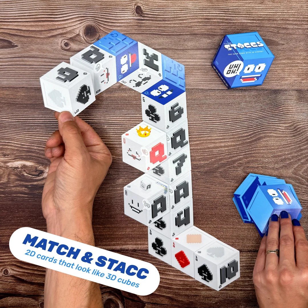 the card game with 3D energy