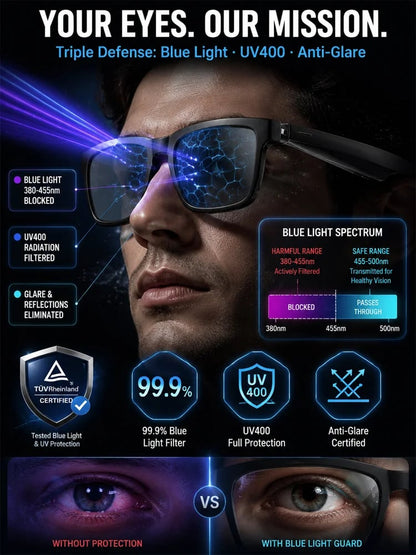 AI Smart Bluetooth Glasses