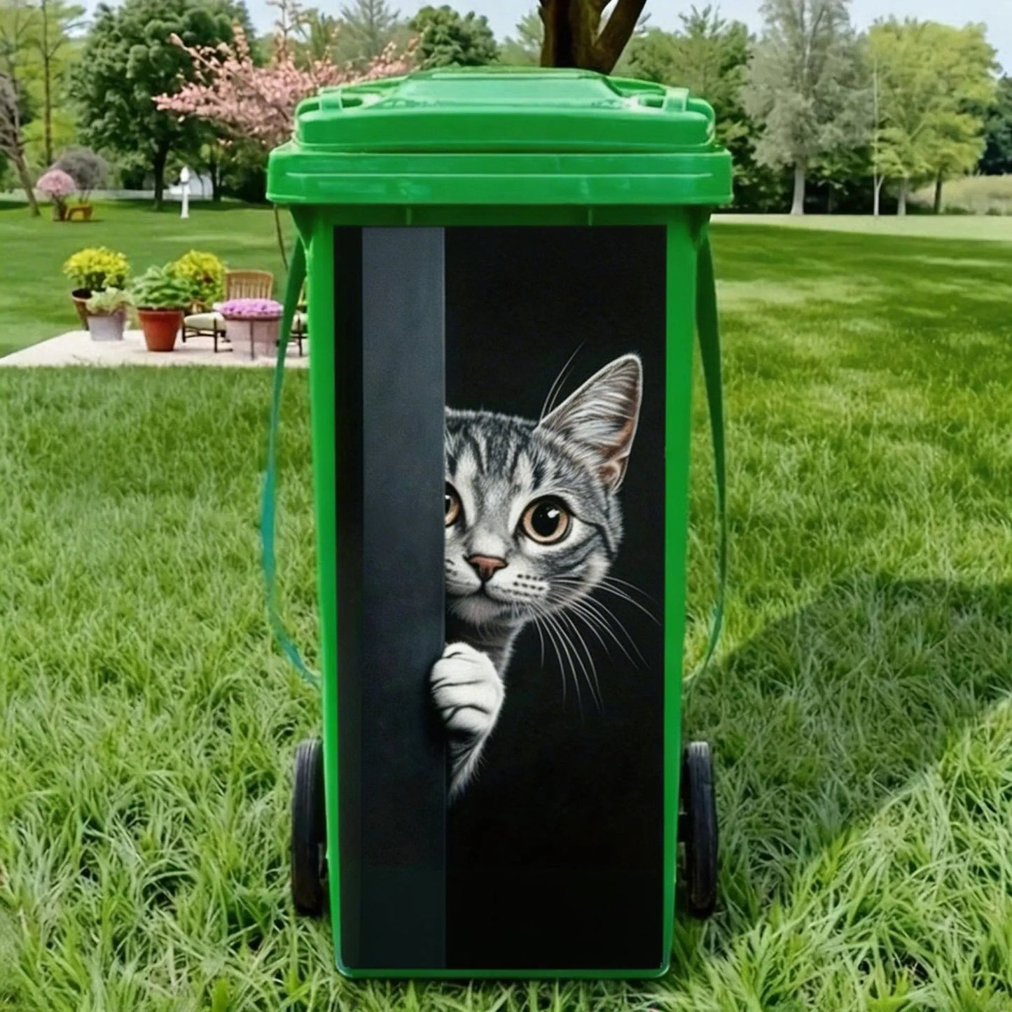 ✨Creative Cartoon Trash Can Sticker | 49% OFF Flash Sale Colourful DIY Decal