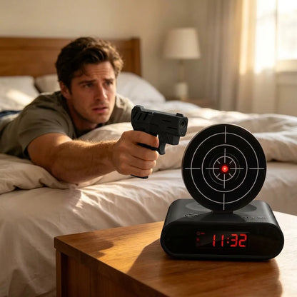 🎯 Fun Pistol-Shooting Alarm Clock⏰— Make Every Morning a Game