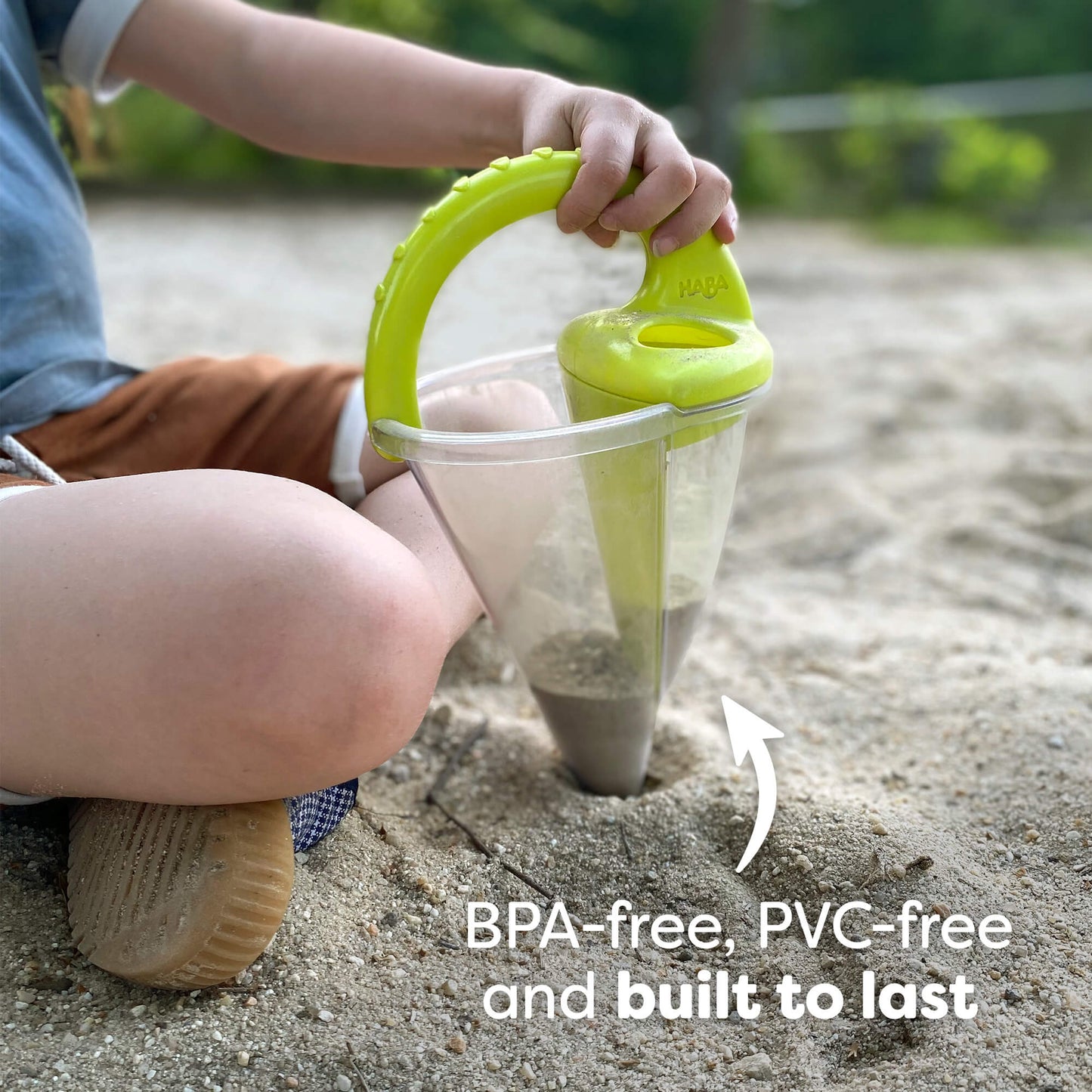🏖️Spilling Funnel Sand and Water Mixing Toy