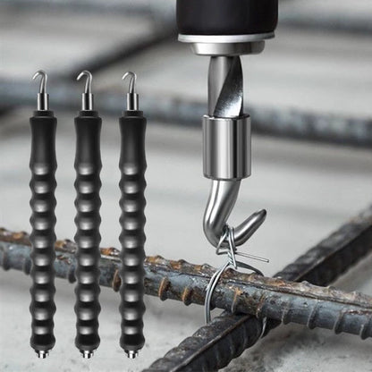 🔩 Semi-Automatic Rebar Tie Wire Hook ⚡ Fast Retractable Construction Tool