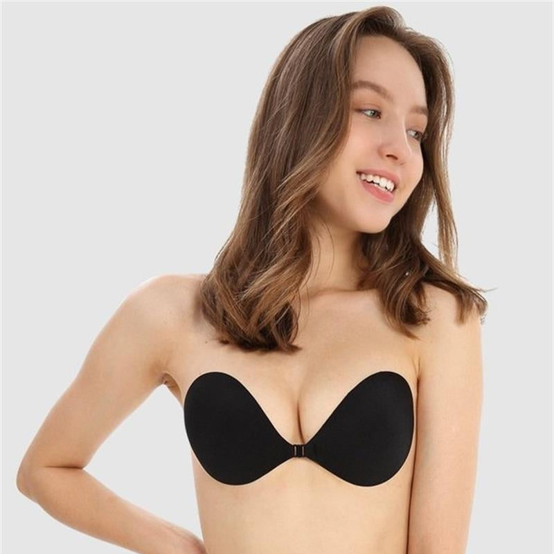 💗BUY 1 GET 1 FREE - 2 PAIRS -🎁Front Closure Adhesive Invisible Push-Up Bra