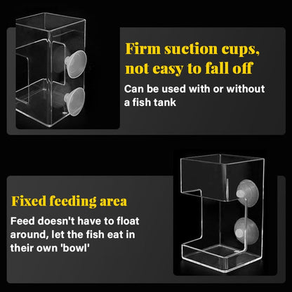 ✨Aquarium Feeding Ring and Tray