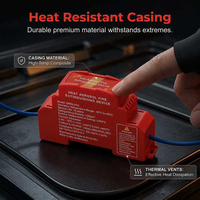 🧯🔥🌡️Extintor de incêndio com resposta térmica automática