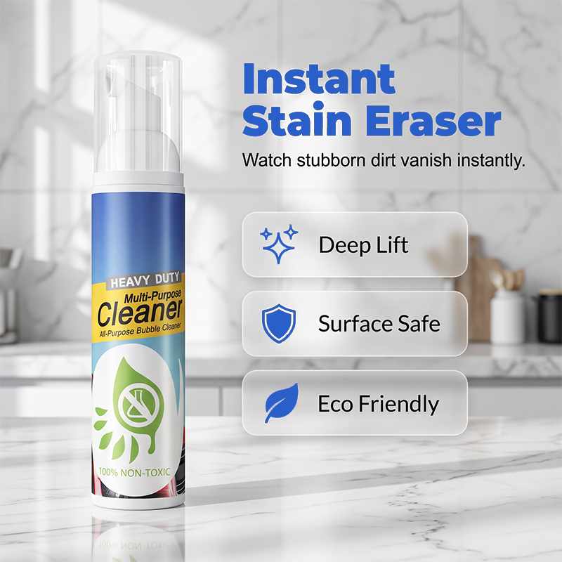 🧼 50% OFF Today! Powerful Foam Cleaner – Instantly Removes Tough Grease, Stains & Odours ✨