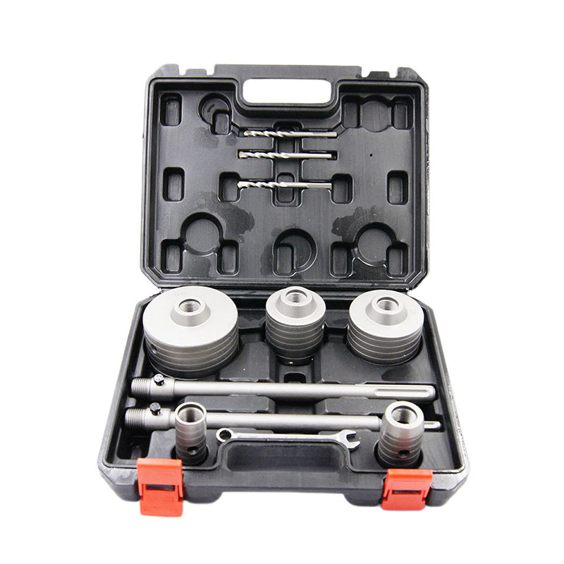 🔨 11-Piece Concrete Hole Saw Set ✨ Clean Drilling For Brick & Masonry