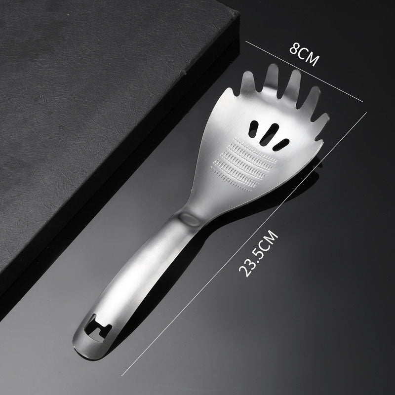 🍳 5-in-1 Stainless Steel Kitchen Spoon – Multifunction Cooking Tool