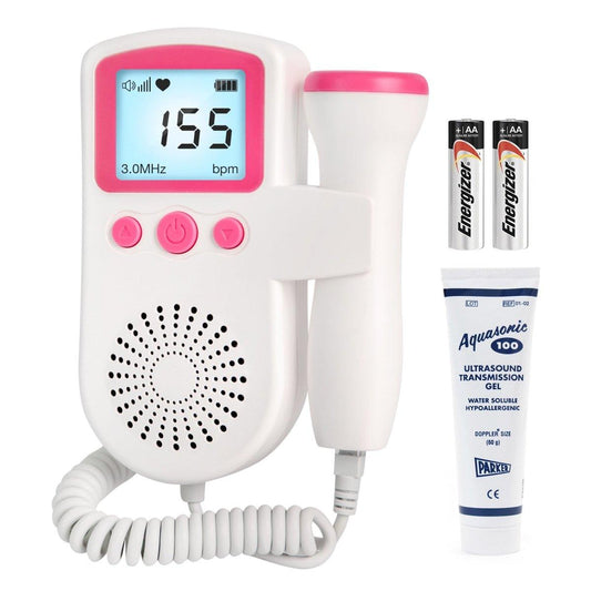 👶Fetal Doppler Baby Heart Monitor – LCD Display Pregnancy Heartbeat Detector