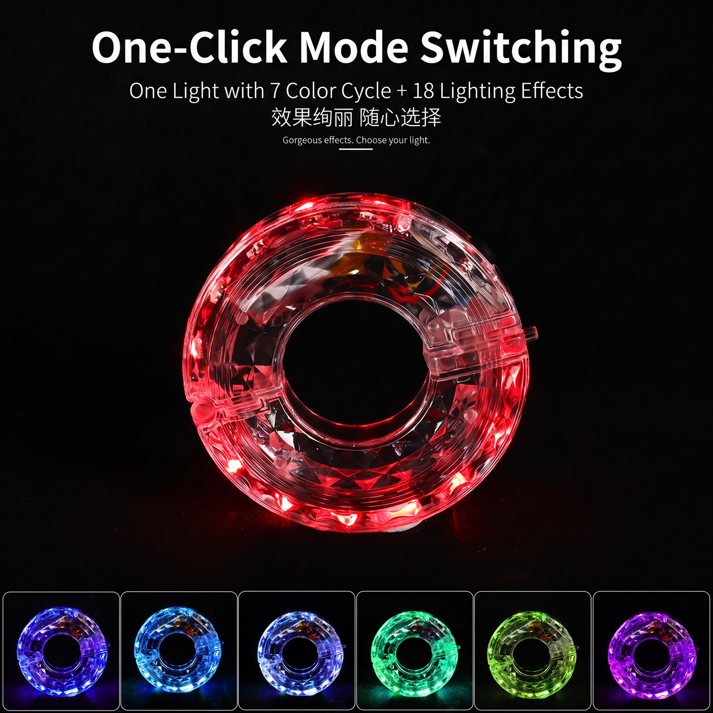 🔥Limited-time 50% off-LED bicycle drum lights